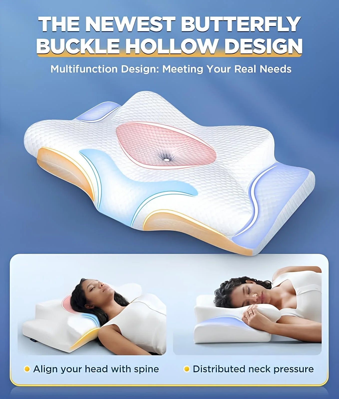 Memory Foam Neck Pillow