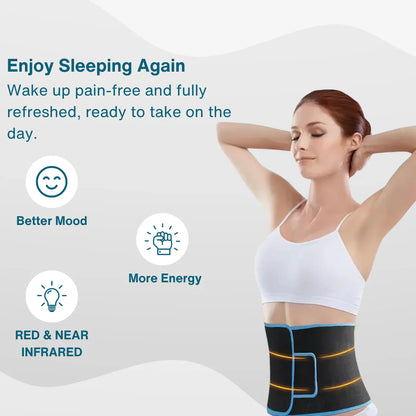 Slimming & Pain Relief Belt with Infrared Heat + Recovery Guide Included