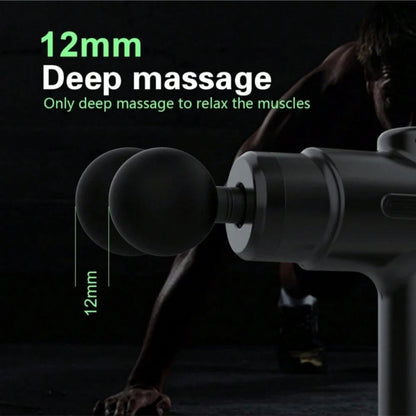 Massage Gun Deep Tissue Percussion Massager, Handheld, with 8 Massage Heads