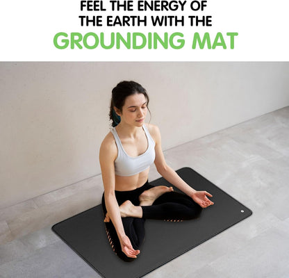 Grounding Mat, Grounding Mat for Bed 23.6 * 35.4. Earth Mat Grounding Pad, Grounding at Home