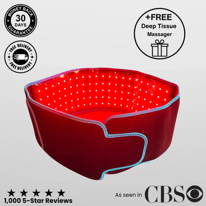 Slimming & Pain Relief Belt with Infrared Heat + Recovery Guide Included